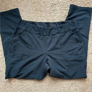 Weatherproof vintage cargo black pants in XL